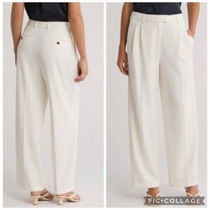 Rag & Bone Marianna Ponte Trouser Pants Wide Leg High Rise Minimalist Size Small